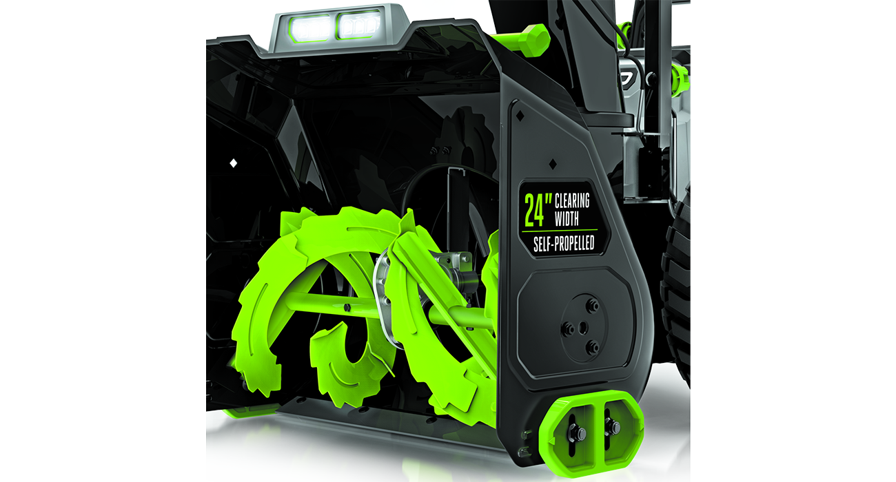 EGO 24" Self-Propelled 2-Stage Snow Blower with Peak Power Kit 7.5Ah