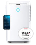 20L Smart WiFi Dehumidifier with Humidity Sensor, Laundry Mode & Continuous Drainage